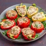 Paleo Turkey Stuffed Bell Peppers